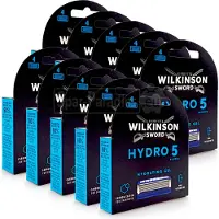 Wilkinson Hydro 5 Hydrating Gel Rasierklingen, 4er Pack x 10