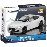 COBI -24566 - MASERATI GHIBLI HYBRID, Modell, 105 Teile , ab 8 Jahren