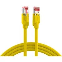 EFB Elektronik RJ45 Patchkabel S/FTP,Cat.6A,TM21,UC900,7.5m,gelb