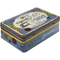 Nostalgic Art Nostalgic-Art Retro Vorratsdose Flach, 2,5 l, Pins & Needles Sewing Box
