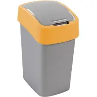 Curver kosz na mieci flip bin 10l /pomaraczowy