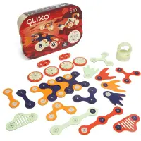 Clixo magnetisches Bauspiel - Raumfahrzeuge (30 Teile)