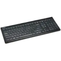 Kensington Advance Fit Slim Wireless Tastatur, Volle Größe (100%), Kabellos, RF Wireless, AZERTY, Schwarz