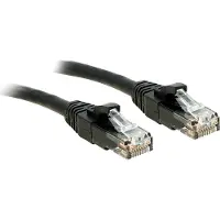 Lindy 48080, 5 m, Cat6, U/UTP (UTP), RJ-45, RJ-45, Schwarz