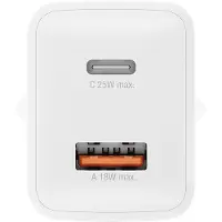 4smarts Ladegert PDPlug Duos 25W 1xC. 1xA. wei