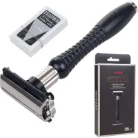 Feather Rasierer DER-A Adjustable Double Edge Razor Rasierklinge-Rasierer 1Stk.
