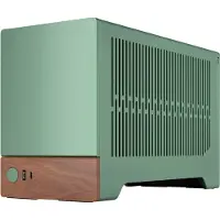 Fractal Design Terra , Small Form Factor (SFF), PC, Grün, Mini-ITX, Aluminium, Walnuss, Gaming