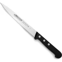 Generique Sohlenmesser Universal 284204 aus Nitrumstahl, mit Mango aus Polyoxymethylen und 17 cm Klinge im Koffer.