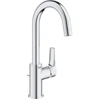 GROHE Waschtischmischer Eurosmart L-Size, Ausladung 140 mm, mit Zugstange, chrom - 23537003
