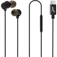 Akashi USB-C Headset mit Mikrofon & Multifunktionstasten, - Schwarz