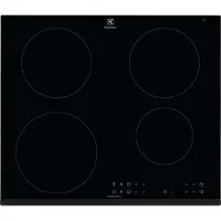 Electrolux LIR60433, Schwarz, Integriert, 59 cm, Zonen-Induktionskochfeld, 4 Zone(n), 4 Zone(n)
