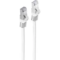 Shiverpeaks RJ45 Patchkabel m. CAT 7 Rohkabel PIMF weiß 50m