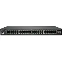 SonicWALL Switch SWS14-48 - Switch - managed - 48 x 10/100/1000 + 4 x 10 Gigabit SFP+ - an Rack montierbar - mit 3 Jahre 24x7 Support
