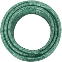 vidaXL Gartenschlauch Grün 0,6" 50 m PVC