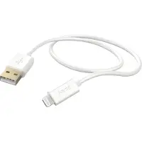 Hama 00201581, 1,5 m, Lightning, USB A, Männlich, Männlich, Weiß