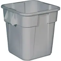 Rubbermaid BRUTE 3526, 106 l, Quadratisch, Lineares Polyethylen mit niedriger Dichte (LLDPE), Grau, UV, 546 mm