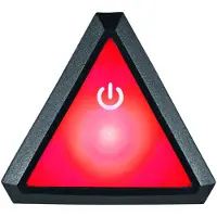 Uvex plug-in LED quatro / gravel x, Unisex, one size