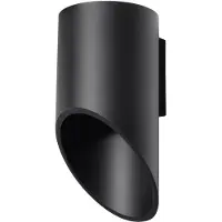 Sollux Wandleuchte PENNE 20 schwarz 1xG9 8W Aluminium 20x12x10cm