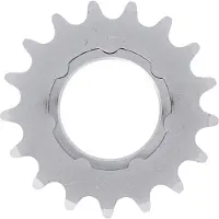 Xlc Single Speed Ritzel 1/8",17 Zähne mit Träger matt verchromt.