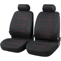 CarComfort Autositzbezug Nashville für Vordersitze schwarz, 13424