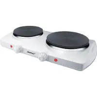 Steba Doppel-Kochplatte KF 150, Kochfläche Ø19 cm und Ø16 cm, 2300W