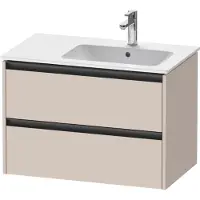 Duravit Waschtischunterschrank Ketho.2 81x48x54,9cm, f WT m Beck. re, Tau matt