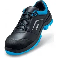 Uvex 2 xenova Halbschuhe S3 schwarz, blau Weite 10 Gr. 49