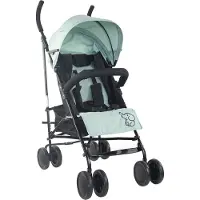 Mobiclinic Kinderwagen faltbar Buggy Verstellbare Rückenlehne Doppeltes Sicherheitssystem Abnehmbare Räder Elefant