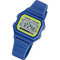 Calypso Digital Crush Kinderuhr Silikonband blau Datum Timer K5802/5