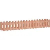 vidaXL Hochbeet Lattenzaun-Design 200x30x30 cm Massivholz Douglasie