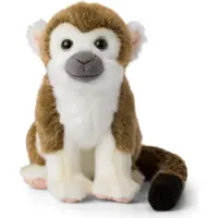 WWF - Plüschtier - Totenkopfäffchen (sitzend, 23cm) lebensecht Kuscheltier Stofftier Plüschfigur