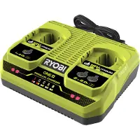 Ryobi 18 V ONE+ Duo-Akku-Ladegerät RC18240 für effizientes Laden