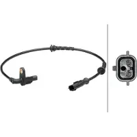 Hella Sensor Raddrehzahl 2-polig Hallsensor 510 mm Kabel für u.a. DACIA DUSTER