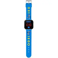 SEGA Sonic LED Watch Blau Unisize Jewelry