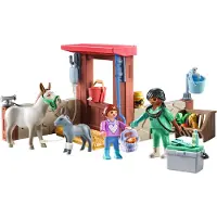 Playmobil Country 71471 Tierarzteinsatz bei den Eseln