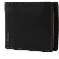 Greenland Nature Leder Geldbörse Westcoast Zip Wallet Dark Brown braun