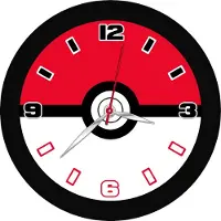 Otto Simon Pokemon Wanduhr: Pokeball