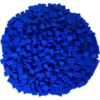 LEGO 2x2 Steine Bausteine Blau - 3003 NEU! Menge 100x