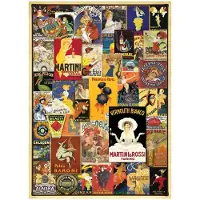 Sonstige Verlage Vintage Posters Collage 1000pc Puzzle