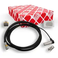 FEBI BILSTEIN ABS Sensor Raddrehzahl Hinten Links Vorne Links für MAN TGX II 102457