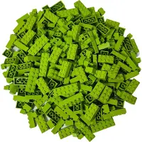 LEGO Steine Hochsteine Limette NEU! Menge 100x – Jede Mischung individuell zusammengestellt