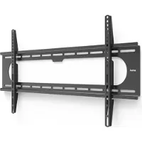 Hama TV-Wandhalterung "Fernsehhalterung Starr, 94 cm bis 229 cm (37 bis 90 Zoll)", schwarz, Gerätehalterungen, TV-Wandhalterung
