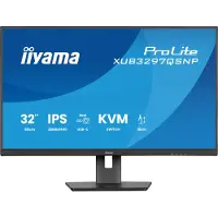 Iiyama ProLite XUB3297QSNP-B1, 81,3 cm (32"), 2560 x 1440 Pixel, Quad HD, LED, 1 ms, Schwarz