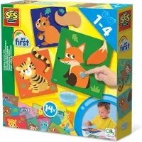 SES Creative - My first - Sticking Animal Tails - (S14403)