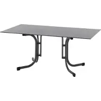 Siena Garden Sola Klapptisch 160x90 cm, anthrazit Gestell Stahl anthrazit