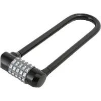 MSCH Copenhagen Security Code Bügelschloss Schwarz 7 mm Schwarz 7 mm