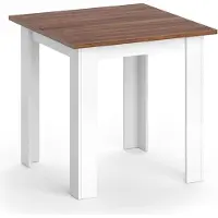 Vicco Esstisch Karlos Nussbaum 80 x 80 cm, Model 29019