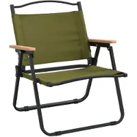 vidaXL Cloris DesignMöbel Gartenstühle - Grün Campingstühle 2er-set Grün 54x43x59cm Oxford-Gewebe Schlichtes7521130
