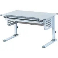 Inter Link Schreibtisch SKALARE Weiß/Grau MDF