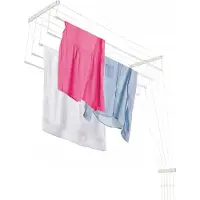 Kadax Deckenwäschetrockner "Resiga", Deckentrockner Traglast 10 kg, 5 Stäbe, 130 cm, Weiß